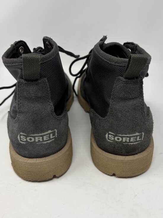 Sorel men\'s OTM Caribou Chukka Boots 8 grey suede ankle main image 5